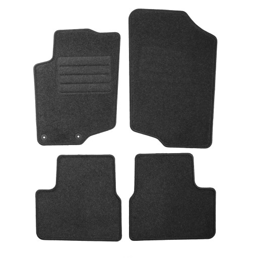 Peugeot 207 2006-2012 DYWANIKI GRAFIT CARMAT