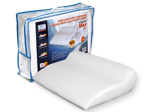 Dr Sapporo poduszka ortop. do spania MAX PLUS