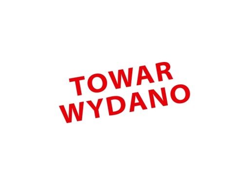 Pieczątka TOWAR WYDANO