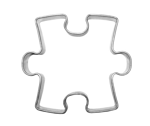 Foremka Puzzel 5,0 cm, wykrawacz do ciastek