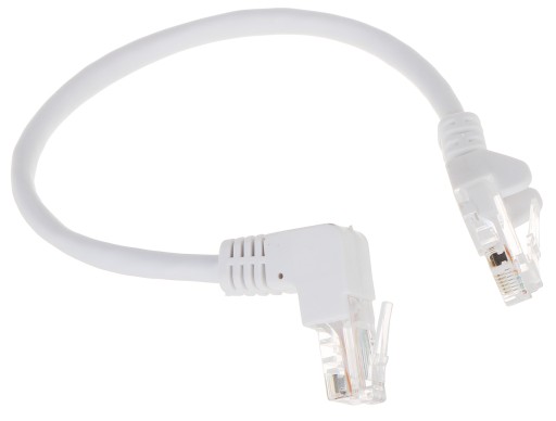 Patchcord RJ45/0.25-PK/W biały kat.5e 0.25m