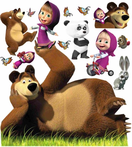 Masza i niedźwiedź, Masha and bear,