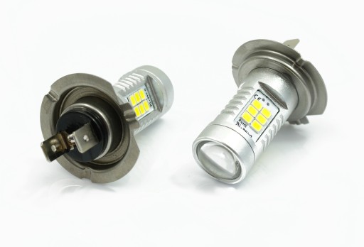 Żarówka LED H7 21 SMD 2835 12V 500lm 6W DZIENNE