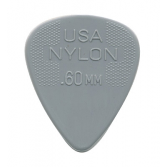 DUNLOP NYLON PIÓRKO KOSTKA KOSTKI DO GITARY 0,60