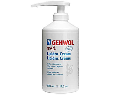 GEHWOL LIPIDRO KREM do STÓP z MOCZNIKIEM 500ml