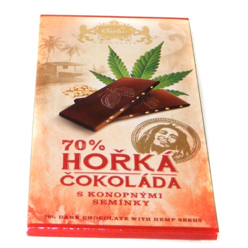 Czekolada konopna cannabis Carla gorzka 70% 80g