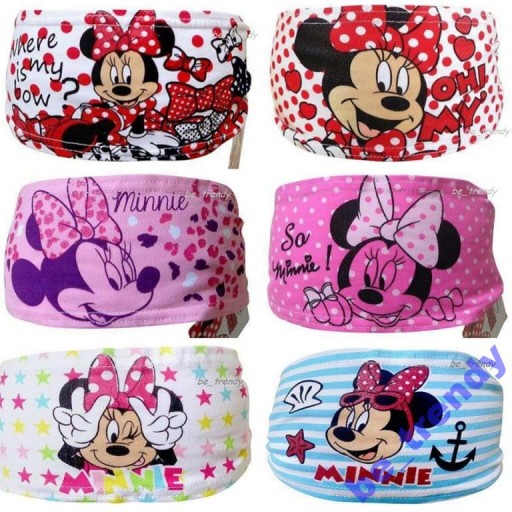 MYSZKA MINNIE PONY DISNEY BANDAMKA OPASKA szeroka