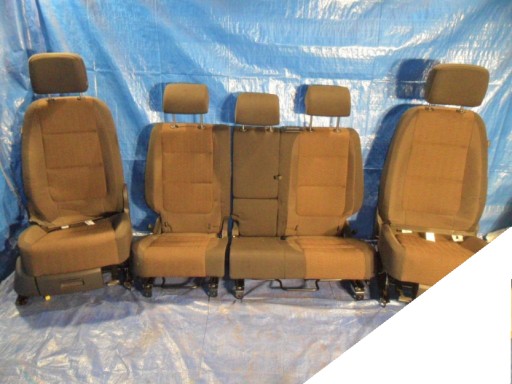 VW TIGUAN 2011-13 KOMPLET FOTELI KANAPA