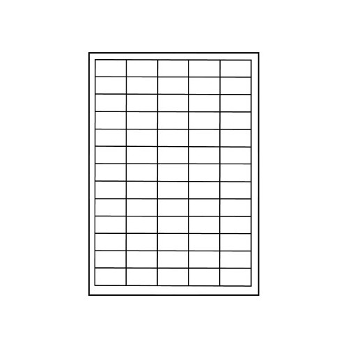 ETYKIETY SAMOPRZYLEPNE A4 - 38x21,2mm 50ark.