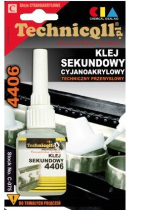 KLEJ SEKUNDOWY TECHNICZNY 20ml - TECHNICQLL <==