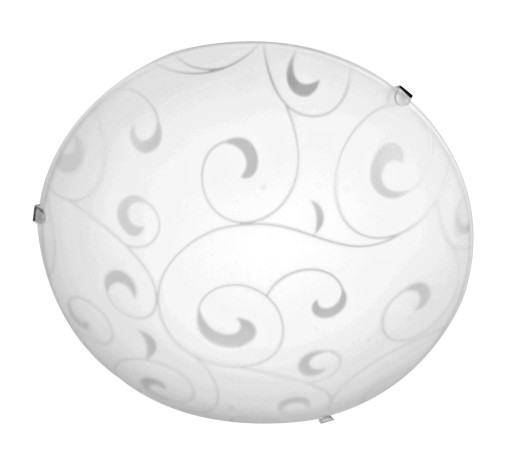 plafon led Lampa Sufitowa szklana 25cm 12w