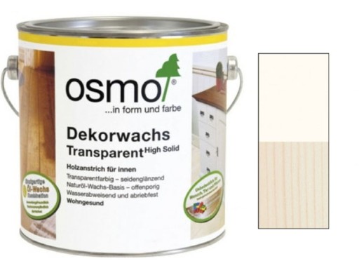 OSMO 3188 WOSK DEKORACYJNY CREATIV 0,75 L Biały