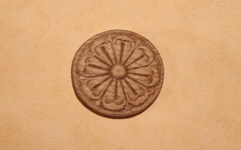 Dekor 6cm, ornament, sztukateria- D145