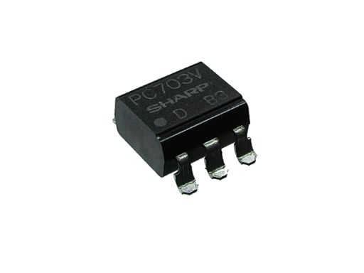 PC703 DIL6 smd transoptor 5kV cena za 4szt.