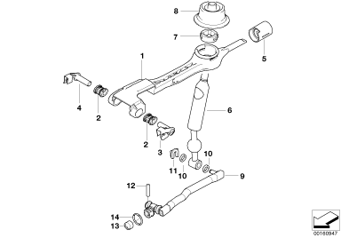 ZESTAW NAPRAWCZY LEWARKA WYBIERAKA BMW E46 E90 E87