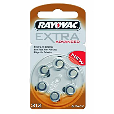 RAYOVAC BATERIE SŁUCHOWE - 312 - WaWa SKLEP 60szt