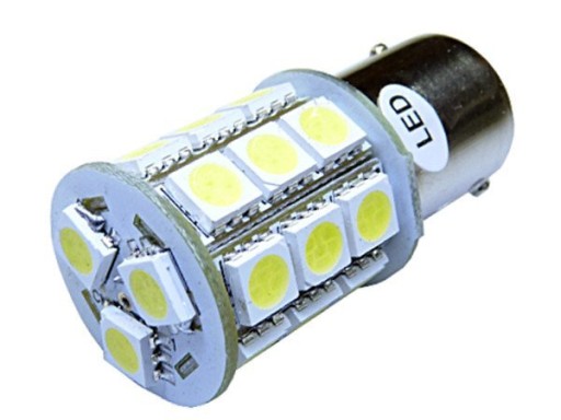 żarówka LED do jazdy dziennej P21W BA15S 12V 24V