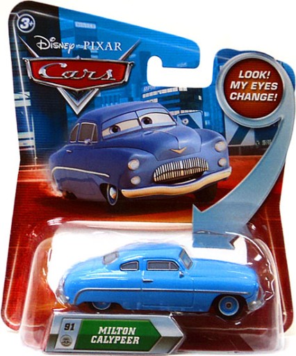 Auta Cars Mattel Resoraki Autko 3D Milton Calypeer