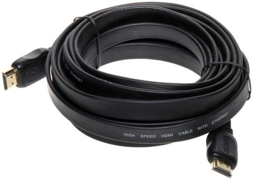 PRZEWÓD HDMI-5.0-FL PŁASKI 5m