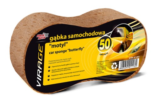 Gąbka samochodowa Motyl