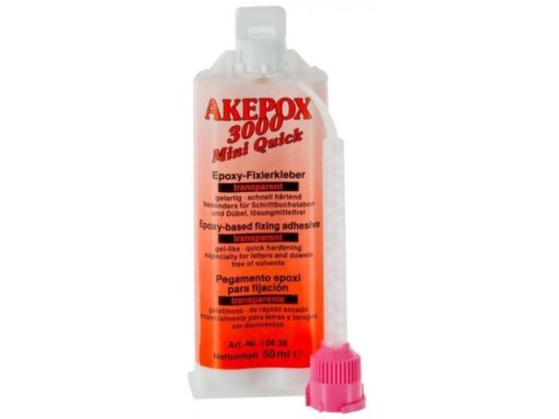 AKEMI KLEJ DO LITER AKEPOX 3000 MINI QUICK 50ML