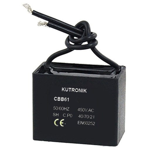 KONDENSATOR ROZRUCHOWY 6uF 450V DO SILNIKA CBB61
