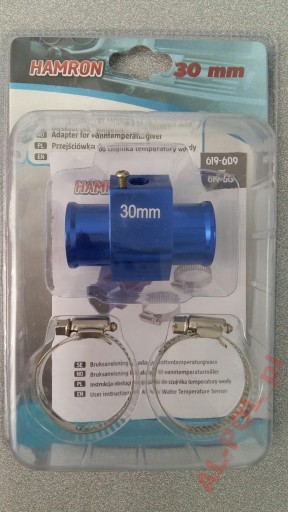 Adapter złączka do czujnika temperatury 30mm