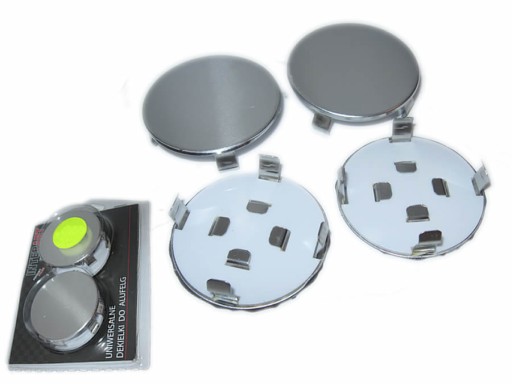DEKIELKI DEKLE KAPSLE DO FELG KÓŁ ALU 4szt 50mm