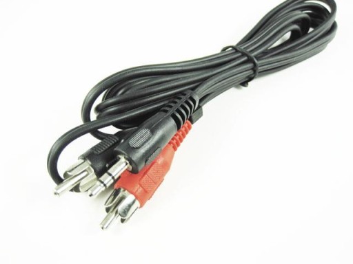 kabel przewód jack 3,5 / 2 rca chinch 1,5m