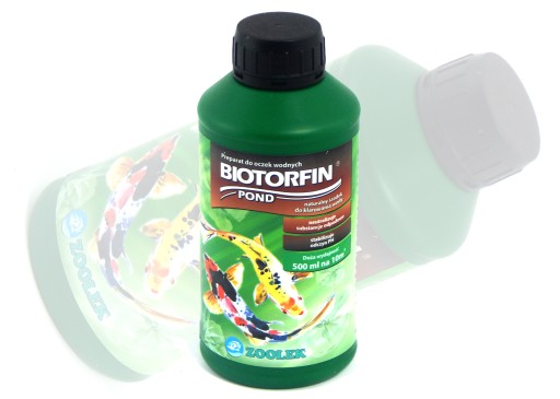 ZOOLEK BIOTORFIN 500ML PH DO OCZKA WODNEGO STAWU