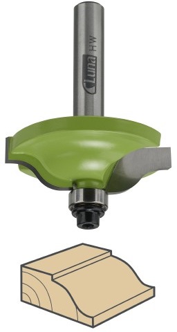 LUNA FREZ PROFILOWY 52x8x18x56mm Z ŁOŻYSKIEM 210450201
