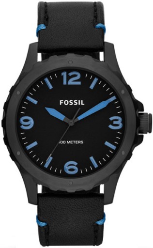 WROCŁAW zegarek męski Fossil Nate JR1446 CZARNY