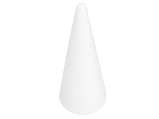 Stożek styropianowy choinka święta wys. 20cm S20