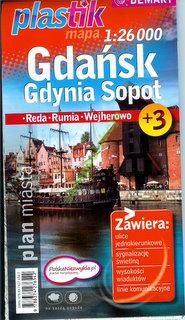 GDAŃSK-GDYNIA-SOPOT - PLAN MIASTA