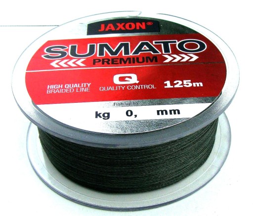 PLECIONKA SUMATO 0,06 mm 125m 4 kg JAXON spinningowa na szczupaka, sandacza