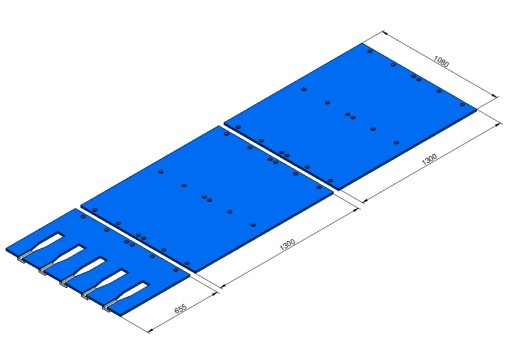 ARTechnic Blachy, podłoga do belownicy PAAL Konti