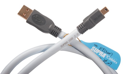 High-endowy Kabel USB 2.0 A - Mini B SUPRA 2m