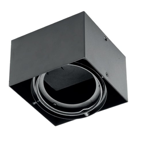 Oprawa downlight natynkowa Pireo 1 GTV czarna