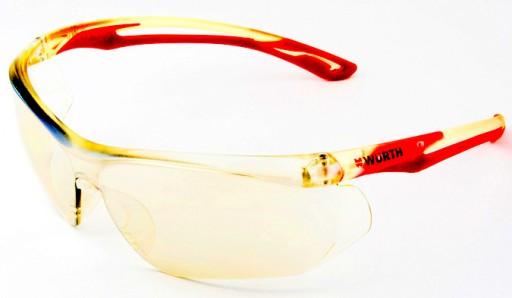 Wurth okulary ochronne Golden mirror z filtrem