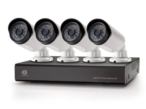 Zestaw CCTV AHD 8CH DVR 4xkam 720P Conceptronic