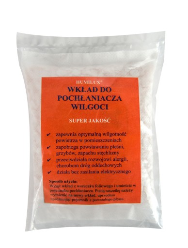 HUMILUX wkład do pochłaniacza wilgoci, 1000g, 1kg