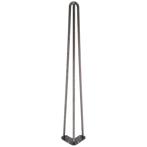 Noga metalowa do stołu HAIRPIN 86 cm niemalowana