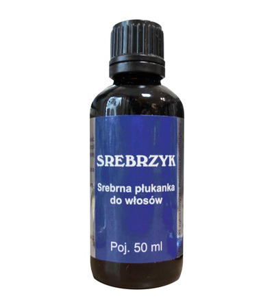 KULPOL - SREBRZYK SREBRNA PŁUKANKA DO WŁOSÓW 50ml