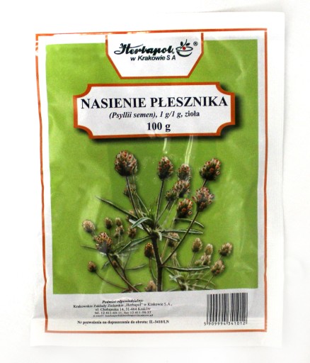 Płesznik Nasienie 100g Herbapol Kraków
