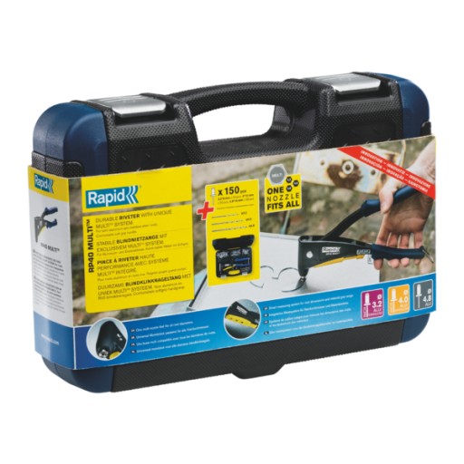 Nitownica ręczna RAPID RP40 Multi Case skrzynka