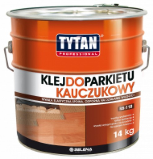 KLEJ DO PARKIETU KAUCZUKOWY TYTAN RB-110 14KG