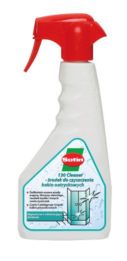 Płyn do mycia kabin prysznicowych - SOTIN 130. Łatwe sprzątanie!