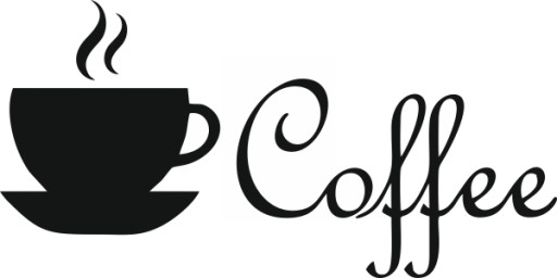Naklejka na ścianę szafki kuchenne kuchnia Coffee KAWA 50 cm