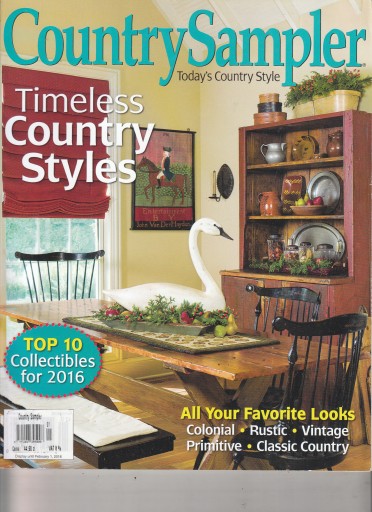 COUNTRY SAMPLER 1/2016 USA