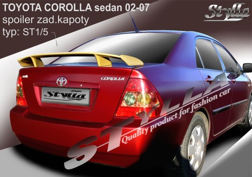 spoiler spojler do Toyota Corolla sedan 01--